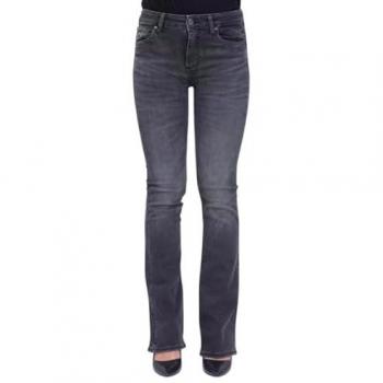 Boot-Cut Black Slim Fit Jeans with Side Welt – W26, Female