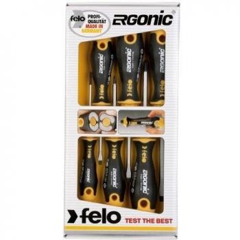 Juego de destornilladores Felo Ergonic (6 piezas)