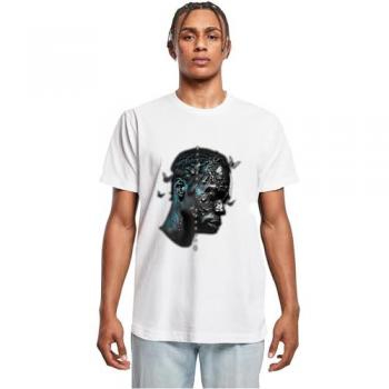 Mister Tee Kurzarmshirt Schmetterlingseffekt