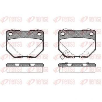 REMSA 0365.21 Replacement Brake Pads