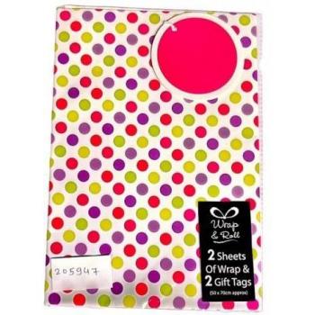 Wrap Polka‑Dot – Pacchetto 2