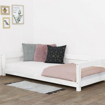 Bureau Lit Simple 140x200 cm Blanc