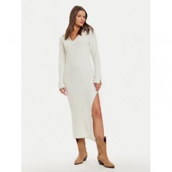 Liu Jo Veste di Maglia WF4532 MA57P Sfumatura Écru Proporzioni Regolari