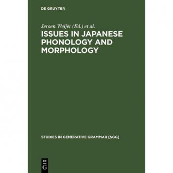 Vitalsource Technologies, Inc. Issues In Japanese Phonology And Morphology