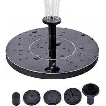 Dekorativer Solar Wasserbrunnen für Teich und Garten