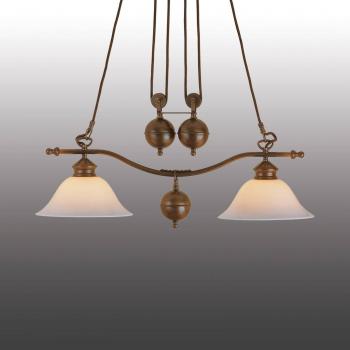 Menzel Classic Two-Light Pendant Light