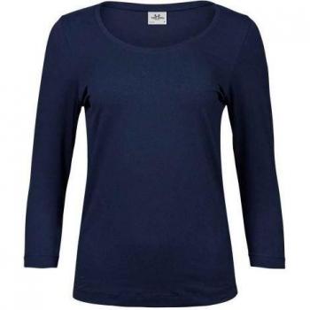 Maglia Da Donna 3/4 Elasticizzata Tee Jays M Nero