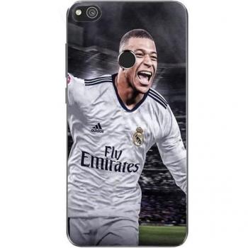 Cubierta Fanática Real Madrid Mbappé Goles para Huawei P8 Lite 2017