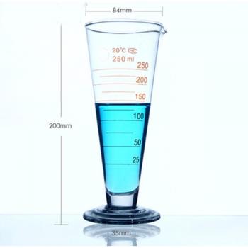 Verre conique de laboratoire 250 mL + accessoires