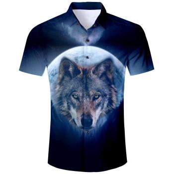 Seaside Gold & Blue Short Sleeve