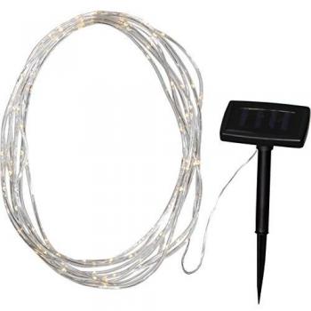 Solar LED Lichterkette, 75 LED Leuchten, ca. 7,5 Meter, warmweiß, 545