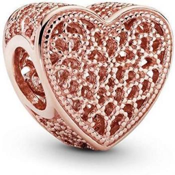 Charm Pandora Donna Placcato Oro Cuore Filigrana