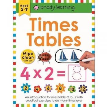 Times Table (Wipe Clean Workbooks), Roger Priddy, Book