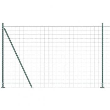 Reja Vidaxl Verde: 1.5 m de Altura, 10 m de Longitud