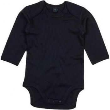 Babybugz Unisex 0–3 Mesi, Maniche Lunghe – Materiale Bio – Bianco
