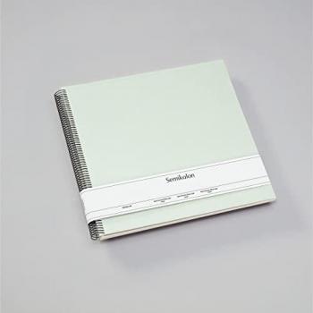 Large Cream Moss Spiral Economy Photo Album