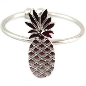 Bague 7bis 'Ananas' en argent