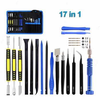 Kit d'outils de réparation mobile 18 pièces