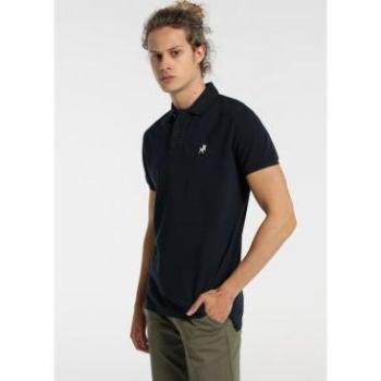 Jeans Polo Lois Maniche Corte Piqué Filipo Classic Blu XL 121558-13058-0