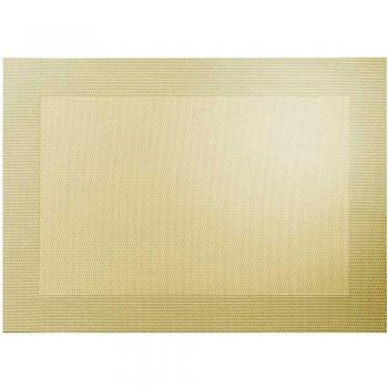 ASA Selection Tischunterlage Sand Metallic mit gewebtem Rand
