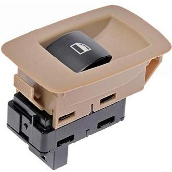 Beige Passenger Side Window Switch for BMW E90, E91, 323I, 325I, 328I 61316945876