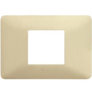 Placca Matix 2 Moduli Centrati BTicino AM4819BCD
