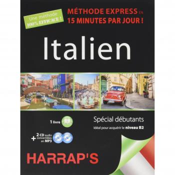 Harrap's Méthode Express Italien 2CD+livre