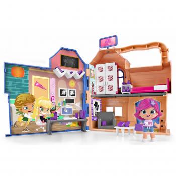 Playset Casa dello Studente FAMOSA – Bambola Michelle e Accessori