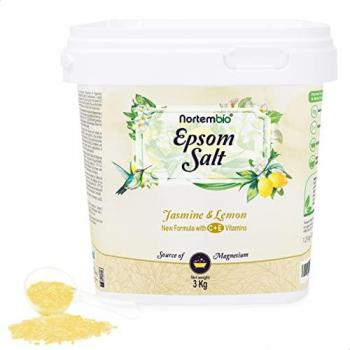 Magnesio Zen: Sal de Epsom 3kg, Jazmín & Limón