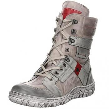 KRISBUT Damen Winterstiefel mit herausnehmbarer Warmfutterdecksohle in Grau