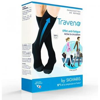 Sigvaris Traveno Flugsocken A-D Größe 3 40-41 Marine