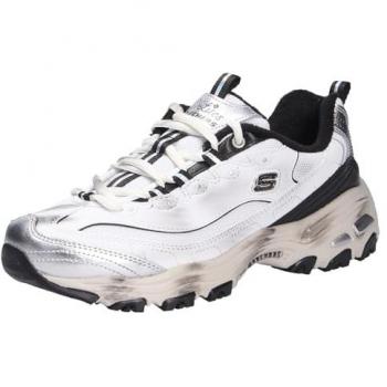 Sneakers Donna Skechers D'Lites Bianche