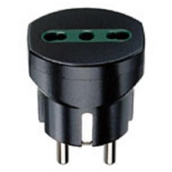 Adaptateur 2P+T 16A pour Prises Italiennes