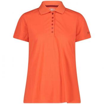 Polo Manga Corta Naranja Luminosa XL Femenino