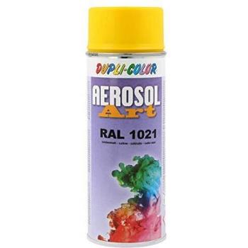 Rapsgelbe Seidenmatt Aerosol von DUPLI‑COLOR, 400 ml – RAL 1021