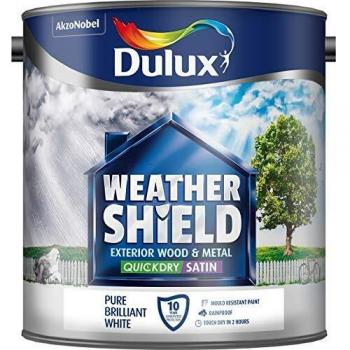 Dulux Weather Shield Exterior Quick Dry Satin, 2.5L