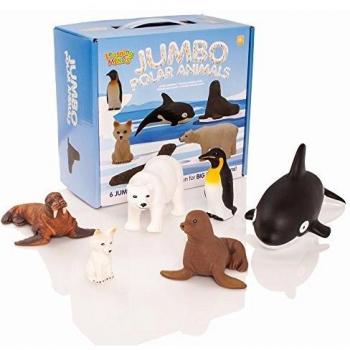 Learning Minds Jumbo Polar Animal Toys for Toddlers