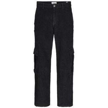 Jack & Jones Pantaloni Cargo Bill Miles Corduroy Black 31