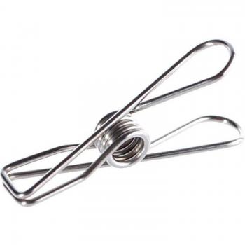100pcs Stainless Steel Clothing Clamps