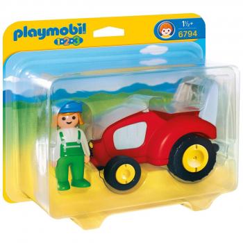 Agricultrice & Tracteur Playmobil 1.2.3, Référence 6794