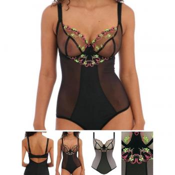 Freya Women's Black Loveland Bodysuit