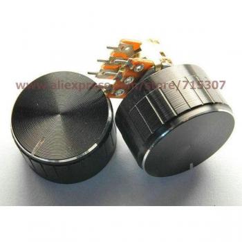 PHISCALE 5 Aluminum Alloy Potentiometer Knobs with Grip