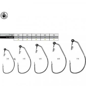 VMC Mystic 7346SB Hook Set x4