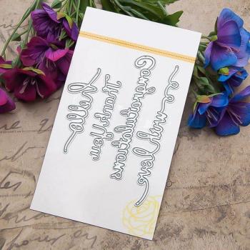 Congratulations Metal Cutting Dies for DIY Crafts