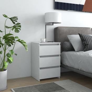VidaXL Engineered Wood Bedside Cabinets 2 pcs White