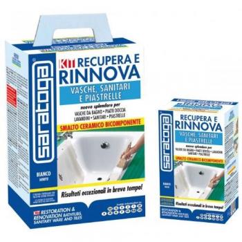 Kit Ripristino Vasche Sanitari Saratoga 375ml