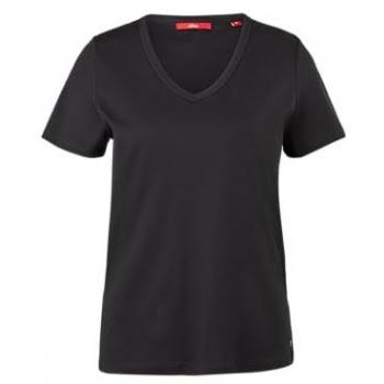 S.Oliver Damen T-Shirt Classic Black – 48 cm
