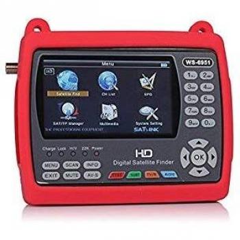 Satlink WS6951 HD – Mesureur de champ satellite à écran couleur 4,3 (DVB‑S2)