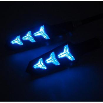 Cola Flasher Universal – Luz LED Fluida 2 Uds con Flecha