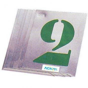 Numéros de Marquage en Aluminium